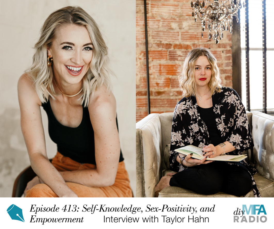 Episode 413: Self-Knowledge, Sex-Positivity, and Empowerment in Romance—Interview with Taylor Hahn